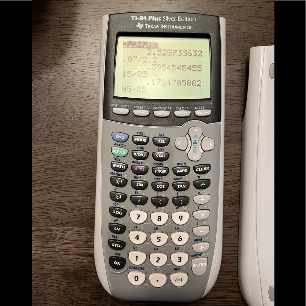 Texas Instruments TI-84 Plus Silver Edition